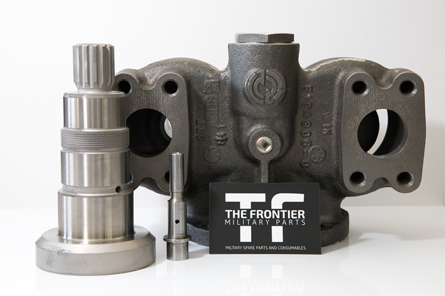 Military vehicle spare parts, drive shaft, plunger, filter holder for M113, M109 and M110.